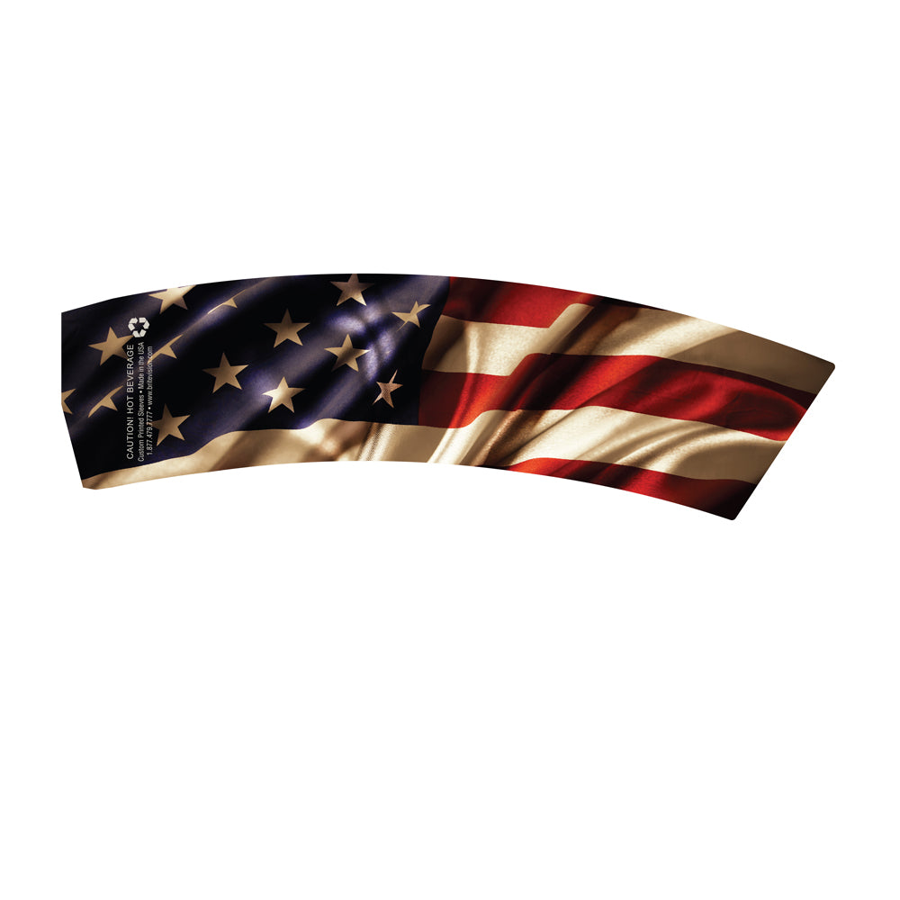 Old Glory Coffee Sleeves