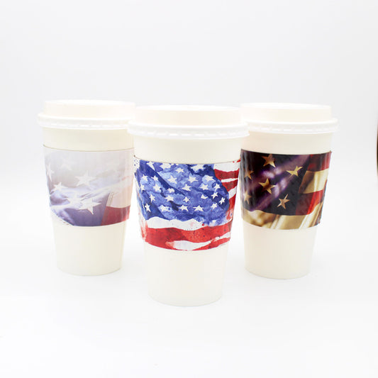 Old Glory Coffee Sleeves