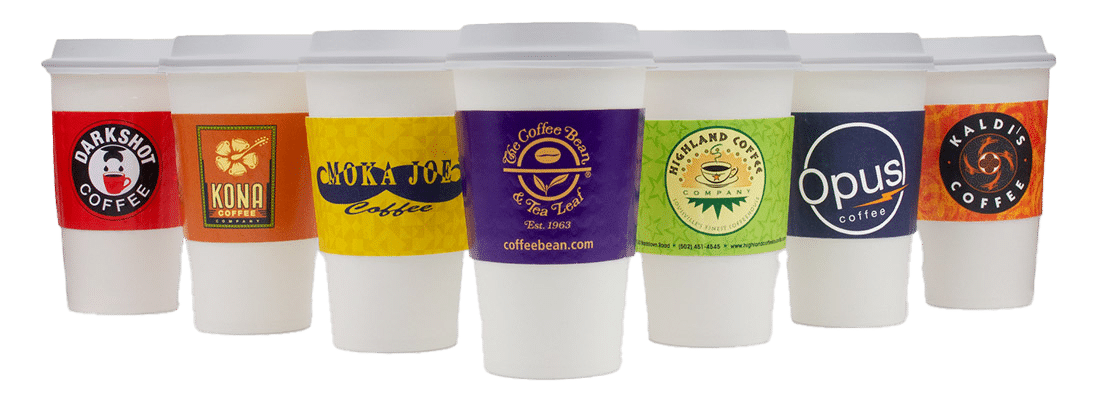 Custom Pre Printed Coffee Cup Sleeves For Your Cafe