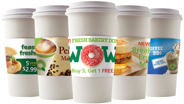 Cup sleeve solutions for C-Stores