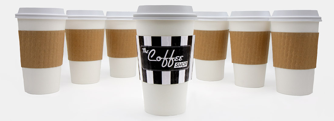Custom & Pre-Printed Coffee Cup Sleeves (Eco-Friendly) | Britevision