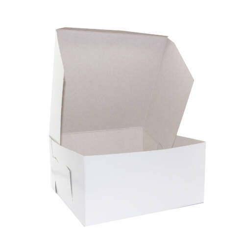 white bakery box for baked goods