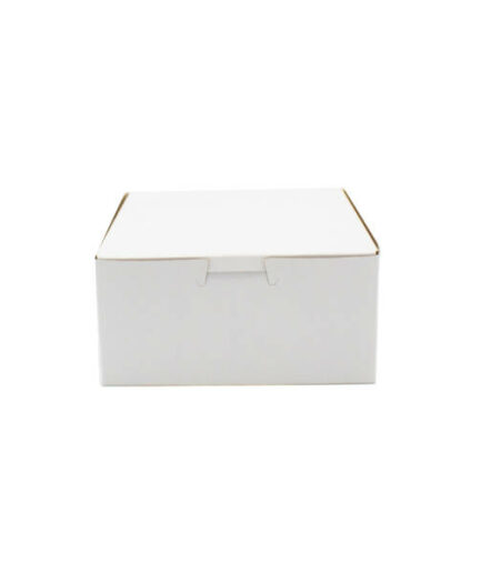 8" x 8" x 5" White Cake / Bakery Box